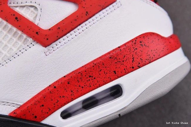 1725 dh6927- Comfortable cement” 4 jordan air “red 0117